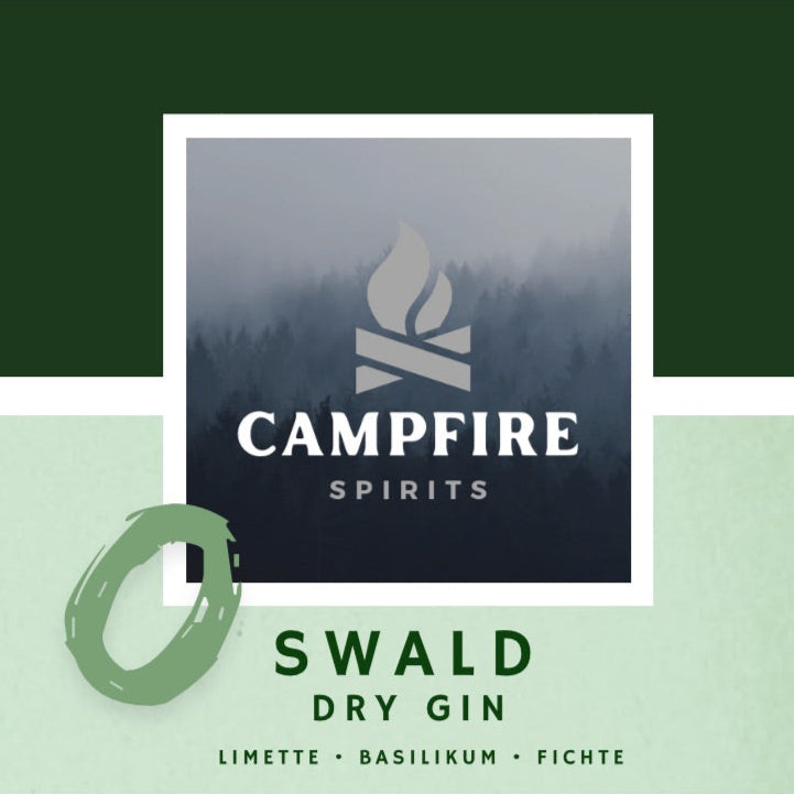 Label Oswald Dry Gin