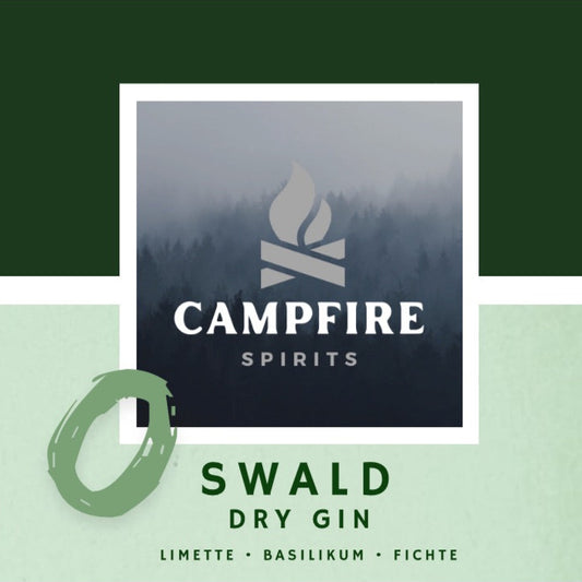Label Oswald Dry Gin